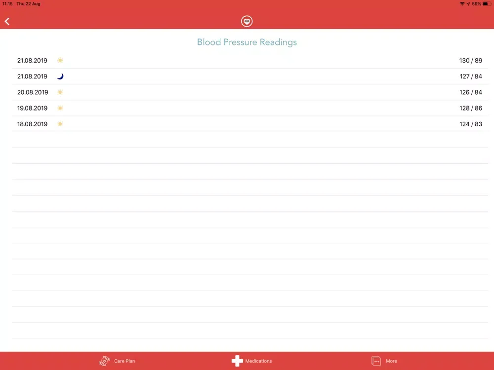 BP Owl Lite iPad  Screenshots